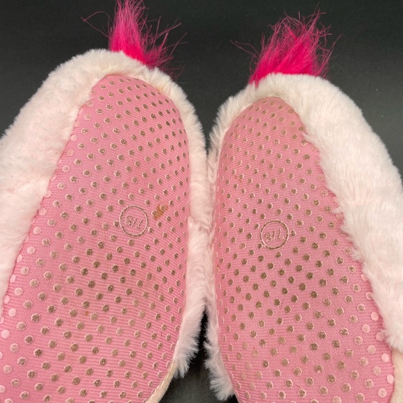 Wonder nation 7-8 girls unicorn slippers - Picture 6 of 6
